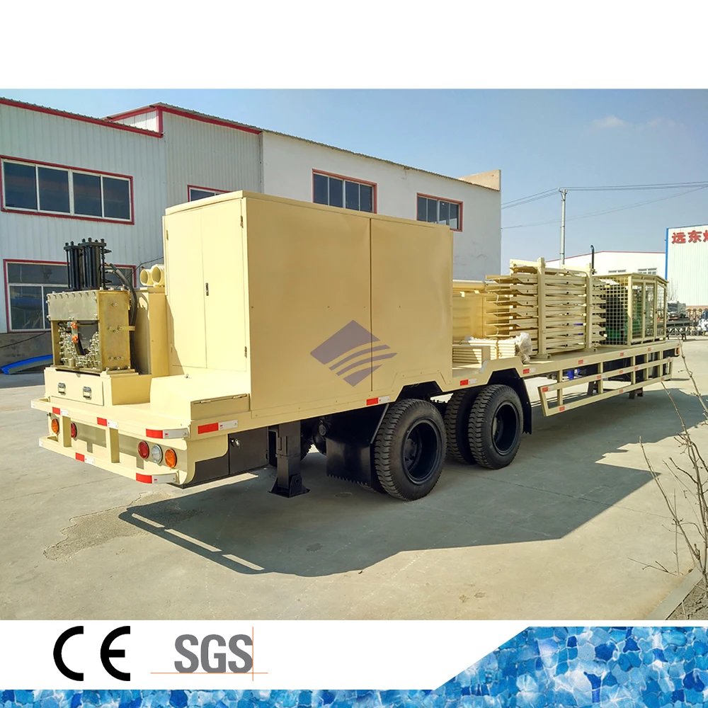 Portable Curved Roofing System Steel Arch Trussless Roofing Machine