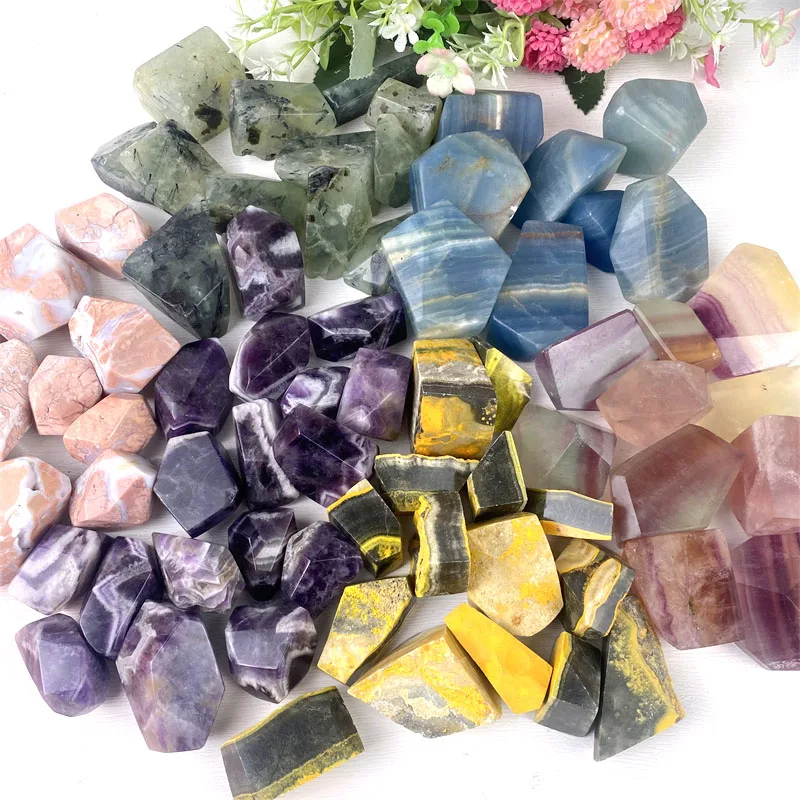 Wholesale Sale Mixed Materials Crystal Free Form Stone Natural Amethyst Citrine Quartz Crystal Stone
