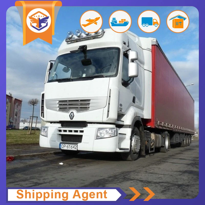 China to USA Germany UK Italy Spain fast and cheap door to door logistics service China ddp truck cargo service truck shipping
