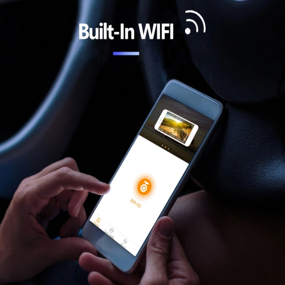 12 Inch 4K+1080P dual lens Rearview Mirror dash cam 4k With GPS WiFi navigation for car electric monitor