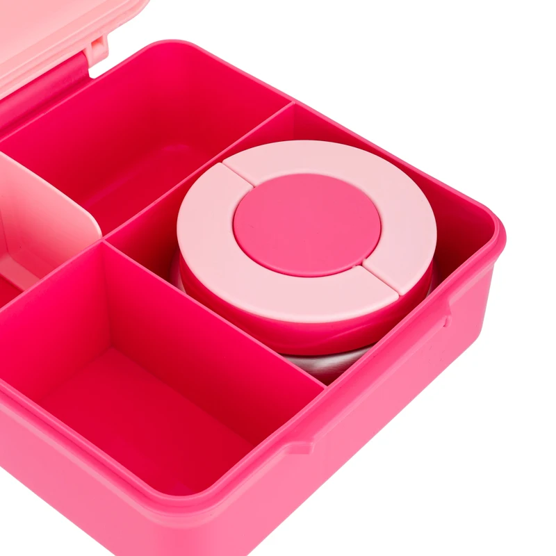 2024 Heat Innovative Products Bento Lunch Box With Insulated Thermos For Kids School Lunchbox