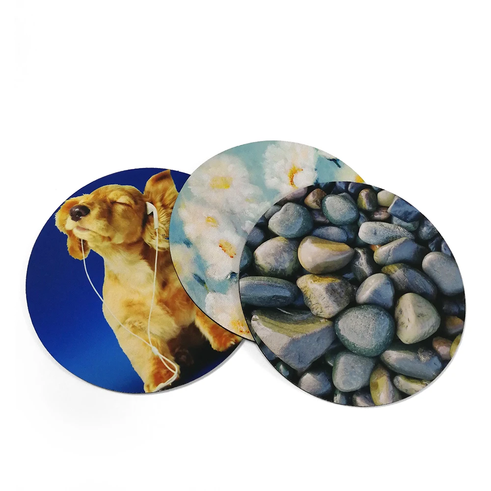 OEM Factory Direct Sale ISO9001 Round Mouse Pad Sublimation Mouse Mat