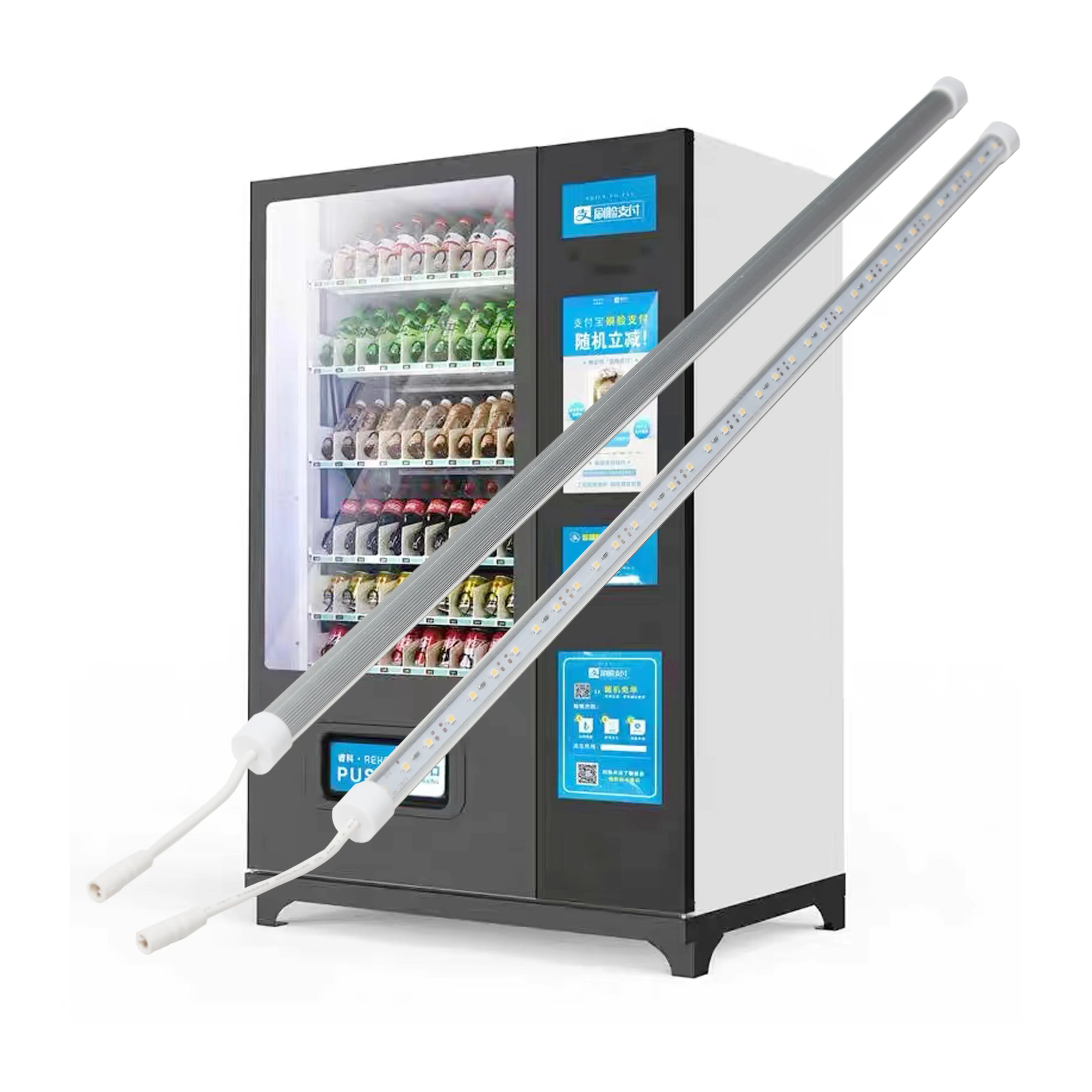 12W Freezer Lamp IP65 Waterproof  T4  Vending Machine Tube Light Refrigerated Cabinet  LED Lamp