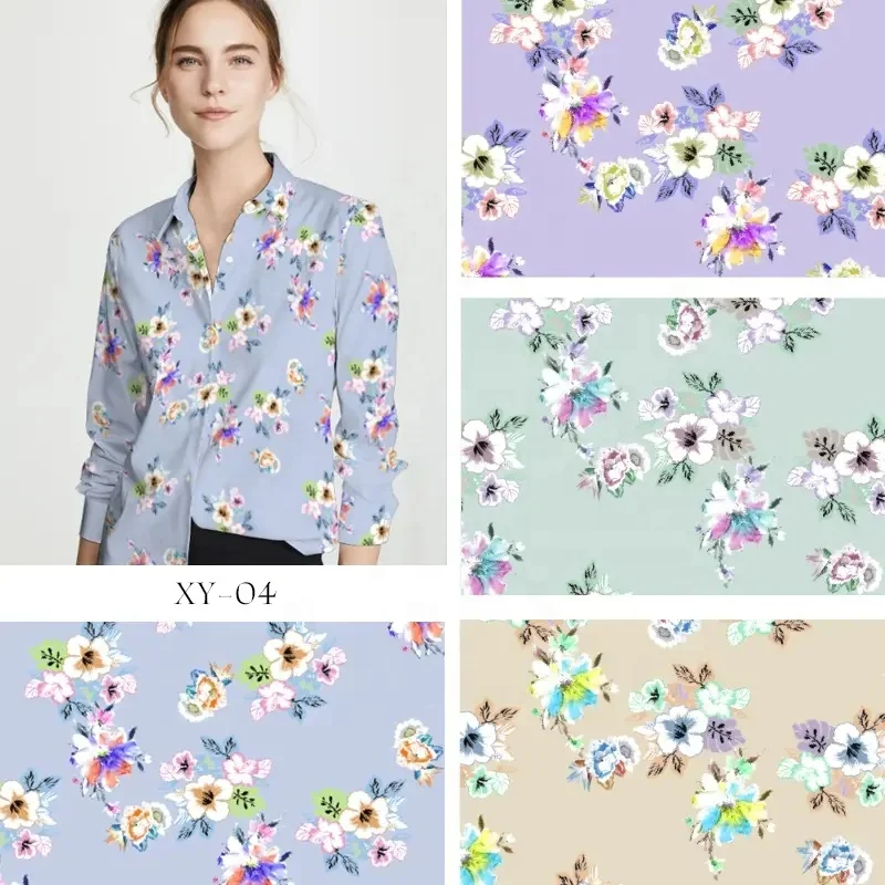 Factory price soft chiffon silk texture 100%polyester wholesale satin fabric for women dress