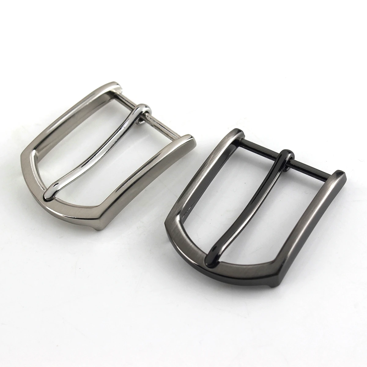Cloxy Zinc Alloy Simple Square Belt Head 35mm Silver Belt Buckle for Women 35mm Metal Belt Buckle for Men