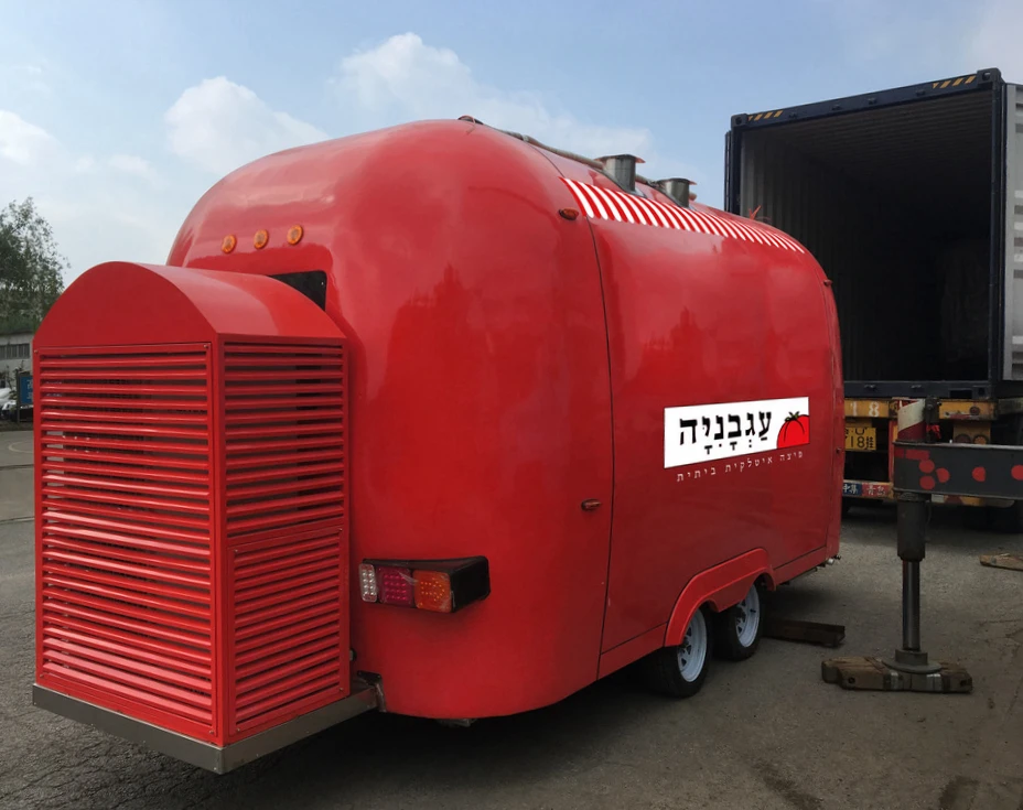 Mobile Food Cart/ Fast Food Truck / Concession Food Trailer Supplier Colorful Street China With Full Kitchen United States N/A