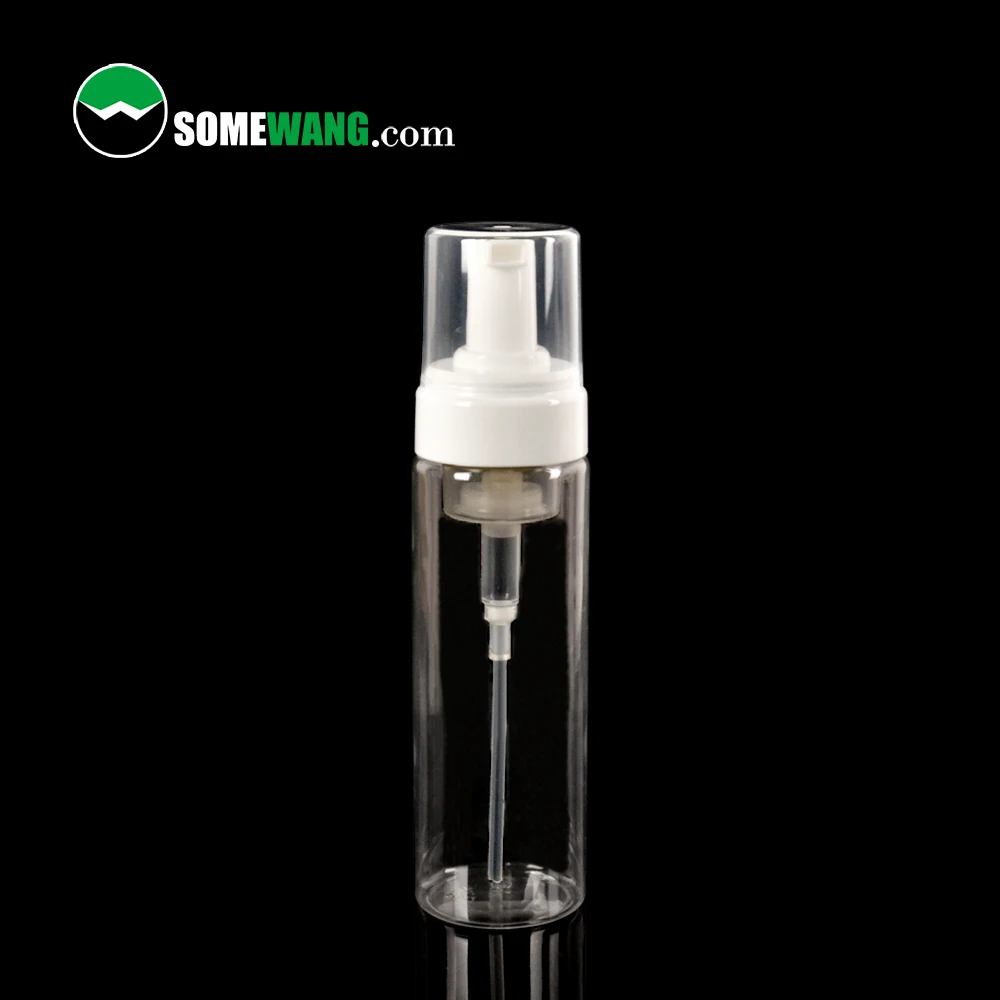 New arrival closure all plastic pump 42 mm 42/410 external spring foam pump with foam bottle for personal care and hand wash