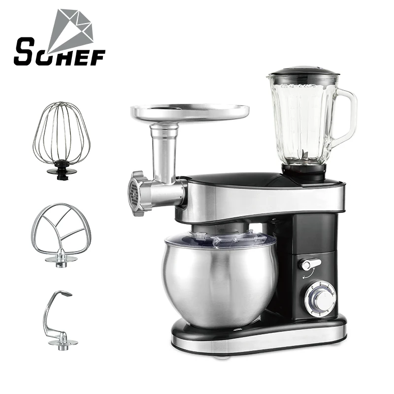 1200W CLASSIC DESIGN 3 in 1 ROBOT CUISINE kitchen stand mixer food processor food mixers
