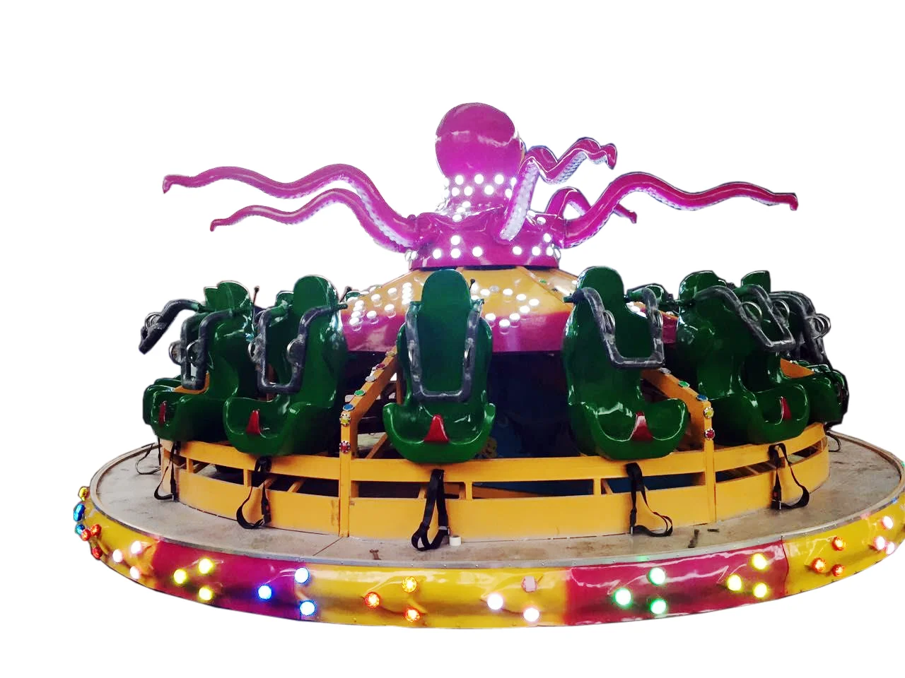 indoor funfair amusement park attractive kids 0ctopus turntable rides for sale