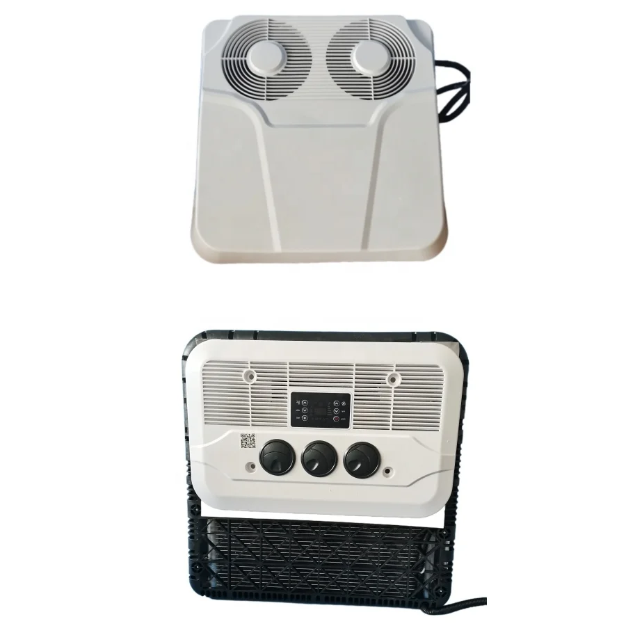 Cabin sleeper truck 12v 24v air conditioning split parking cooler car mini air conditioner for truck