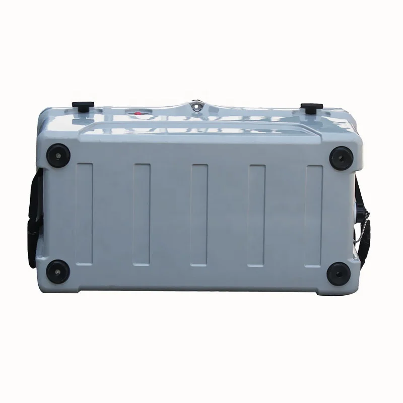 KEYI 75qt large Food grade LLDPE bear resistance rotomolded cooler tackle box for fishing
