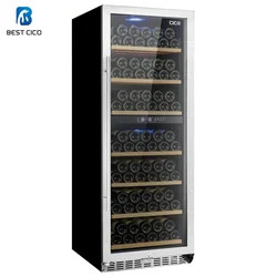 1.62m High Quality Compressor Wine Cooler luxury design wine refrigerator SF-128D