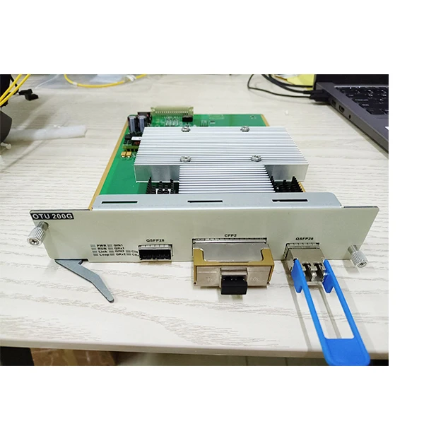 Транспондер DWDM для передачи данных OTN Ultra 96chx200G Muxponder 2x100G QSFP28 до 200 Гбит/с