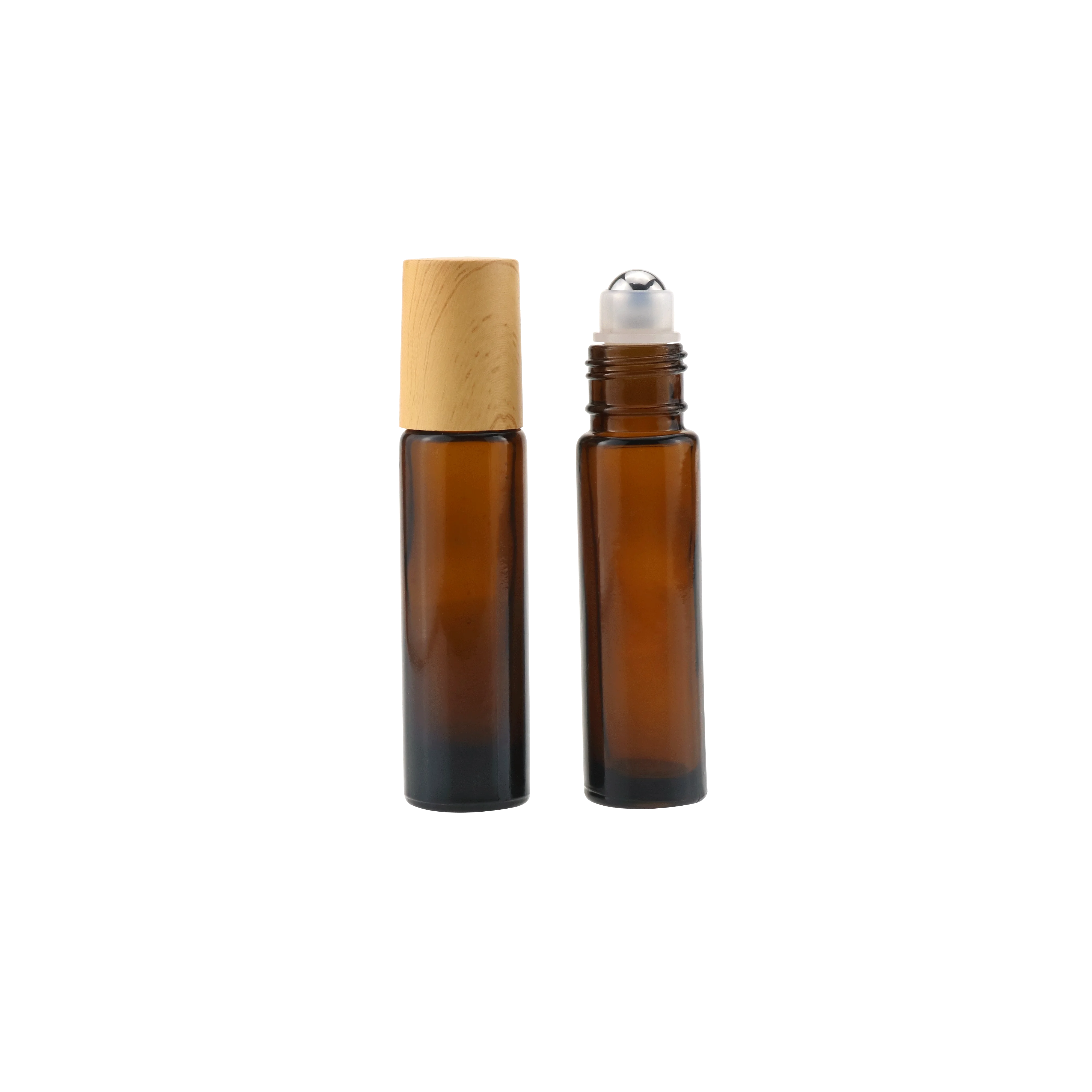 empty roll on matte black  bottles 5ml  10ml 15ml uv fragrance bottle with glass roller metal roller ball for perfume oil