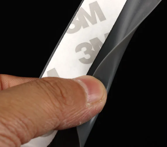 With 3M Tape Self Adhesive Silicone Rubber Door Bottom Seals  Strip