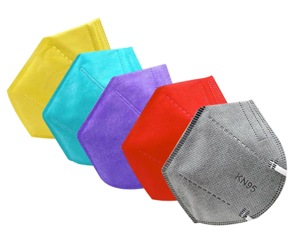 Wholesale Anti-Dust Facemask Disposable Black Mask Kn95 Masks Face N95mask Masker kn 95 mass mask kn95 reusable facemask