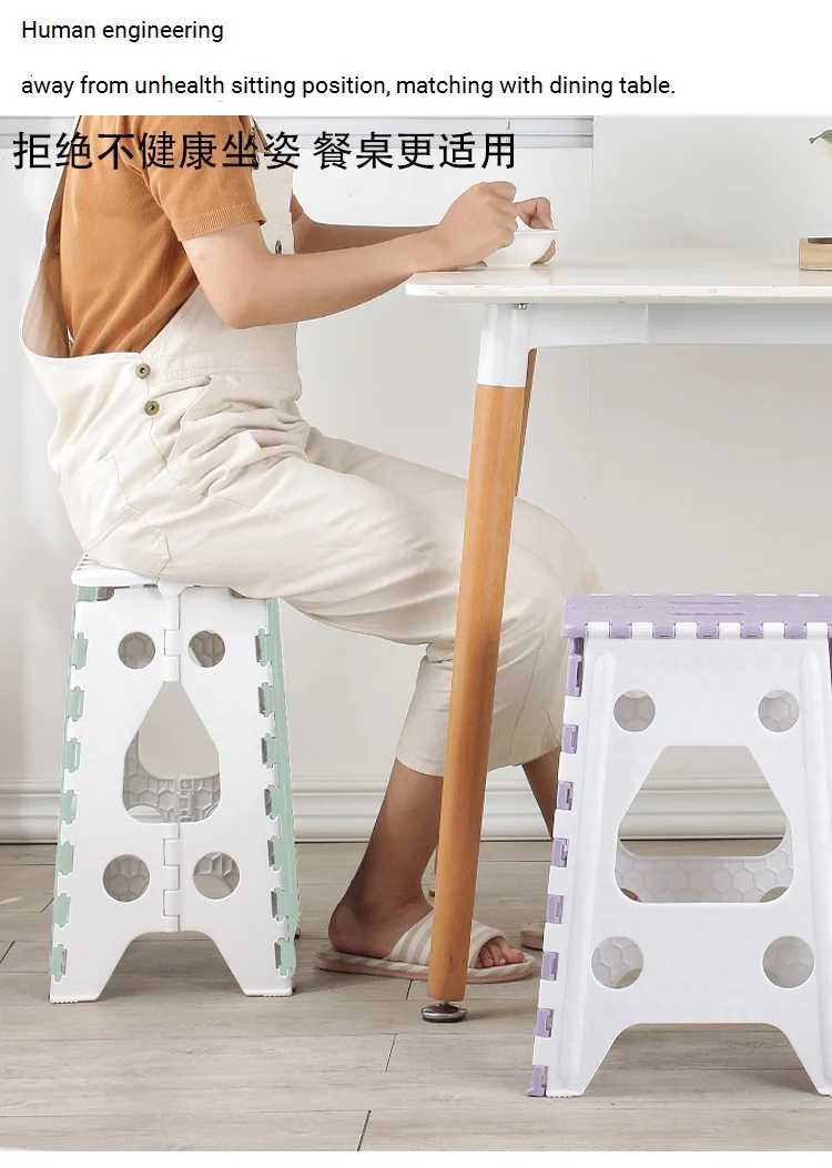 
Low cost durable plastic folding chair 