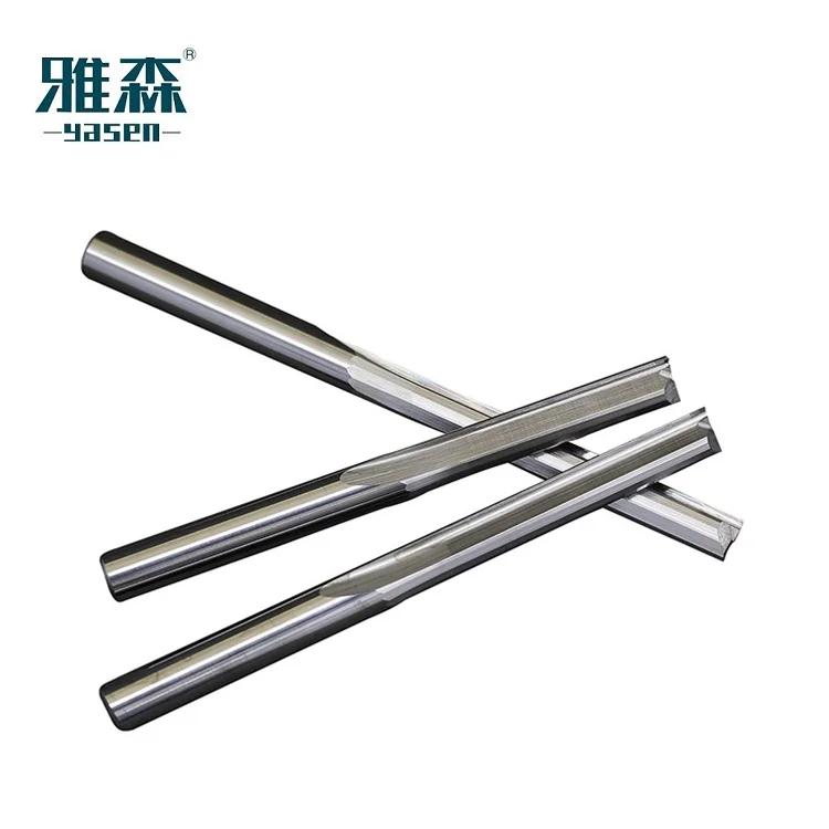 2 Flutes Solid Cabide End Mill Straight End Mill for MDF