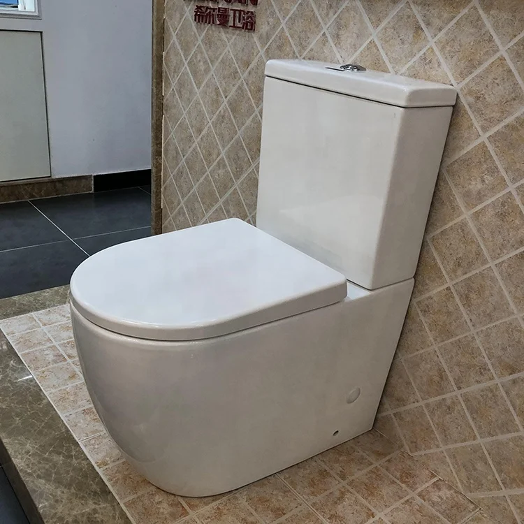High quality Modern Bathroom Toilets Ceramic One Piece Toilet Bowl With P-trap