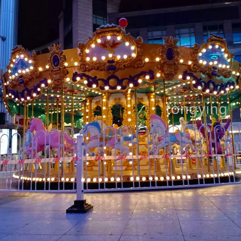 Children favorite merry go round horse for ride