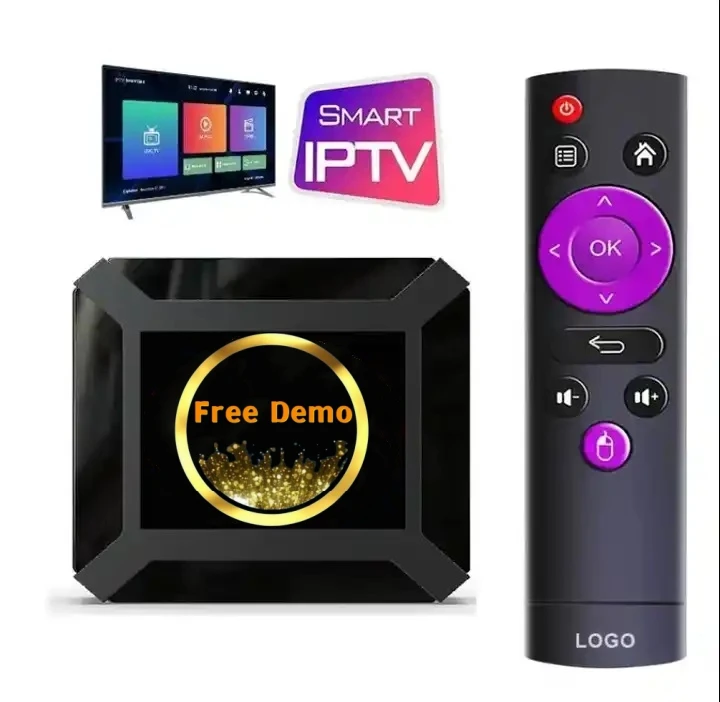 Tv Box Iptv Accounts 1 3 6 12 Months 1 Year Code For Set Top Box & Mobile Phones Subscription Test Free Reseller Panel