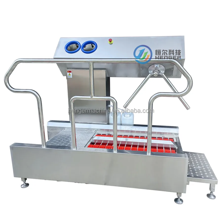 Food Factory Workshop Equipment Cleaning Multi-functional Cleaning Station boot washing machine hygiene station