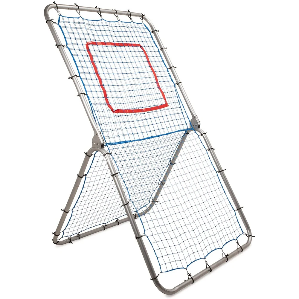 Rebound Pitchback Net, Adjustable Training Practice Rebounder Bounceback Screen