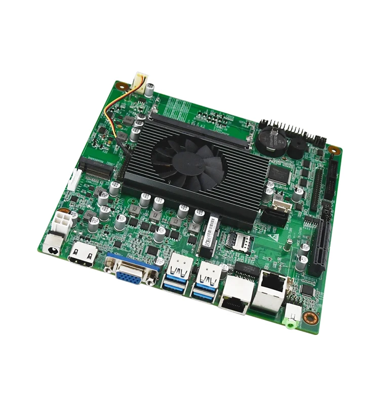 Oem ODM новый дизайн ПК геймер оптовая продажа чехол 64 ГБ DDR4 8USB промышленное управление игровой материнская плата itx