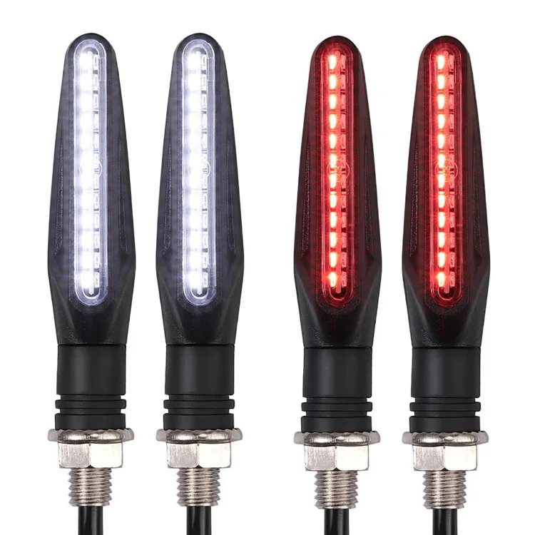Высококачественные 24 smd мотоциклетные Мерцающие светодиодные указатели поворота для мотоцикла Светодиодные поворотники для мотоцикла светодиодный фонарь