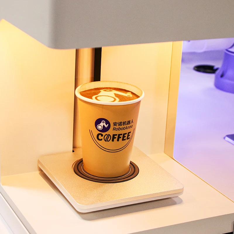 Commercial Indoor AI Intelligent Automatic Latte Coffee And Printing Coffee Machine Barista Coffee Robot