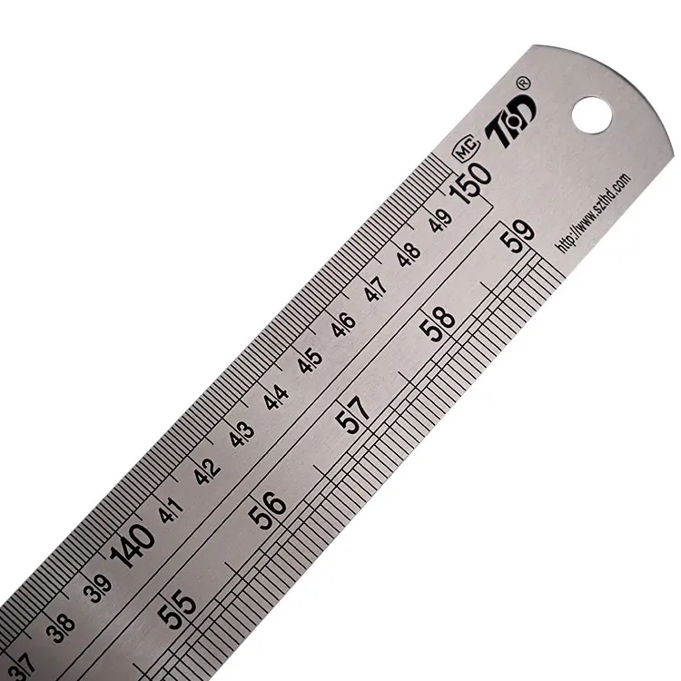 THD brand TH-5029 150 cm/59inch stainless steel ruler