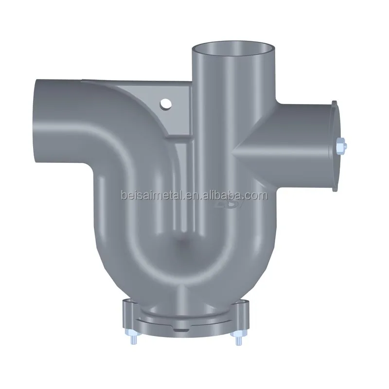 SML DIN EN877 Cast Iron Epoxy Pipe Fittings