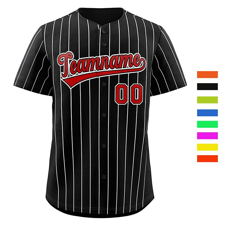 custom designer fitness Athletic Training Racing sports Competition baseball wear softball jersey clothing