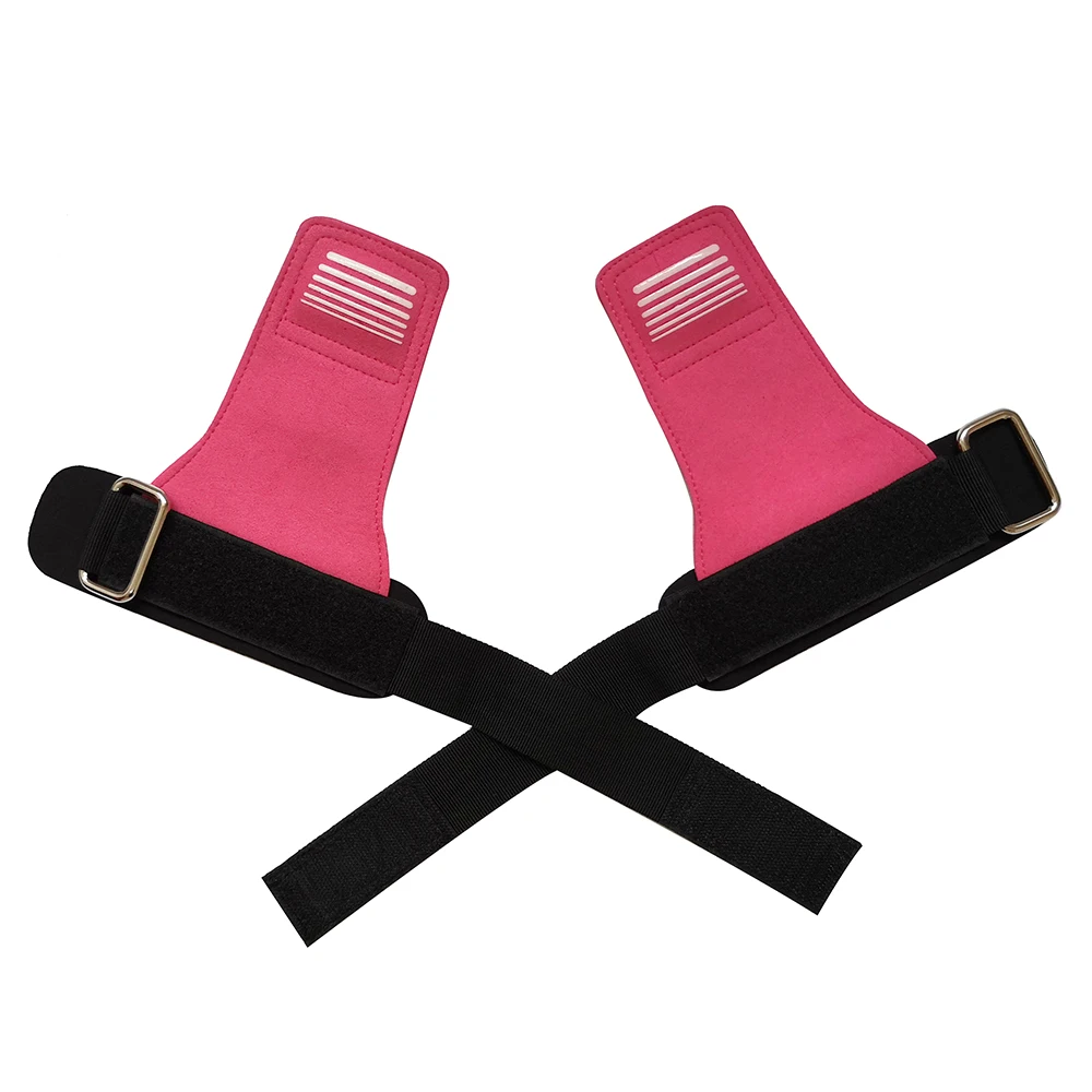 Pink Women Weight Lifting Fitness Barbell Gloves