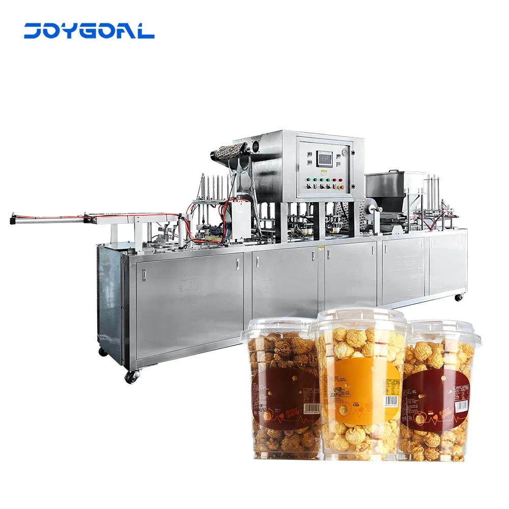 High Output Automatic Assembly Line Popcorn Box Instant Noodles Box Fast Food Box Sealer Equipment