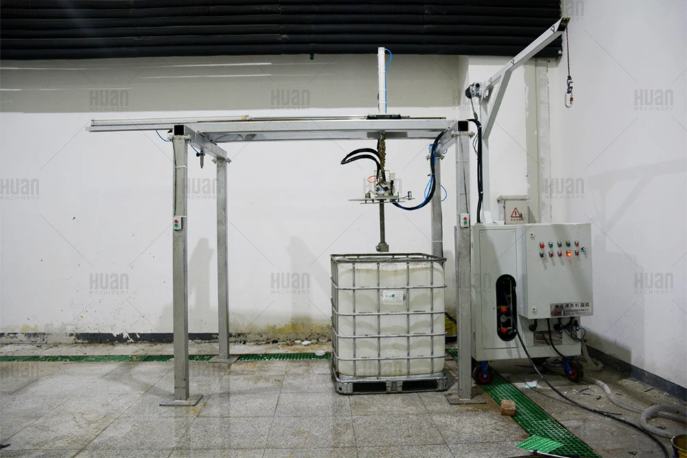 Moter drive high pressure rotary tank cleaning nozzle, Automatic IBC Tank Cleaning System