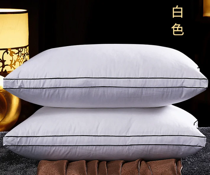 Modern pop pregnant woman pillow custom throw polyester pillow inner Hot Sale Luxury White Goose Down Standard Feather Pillow