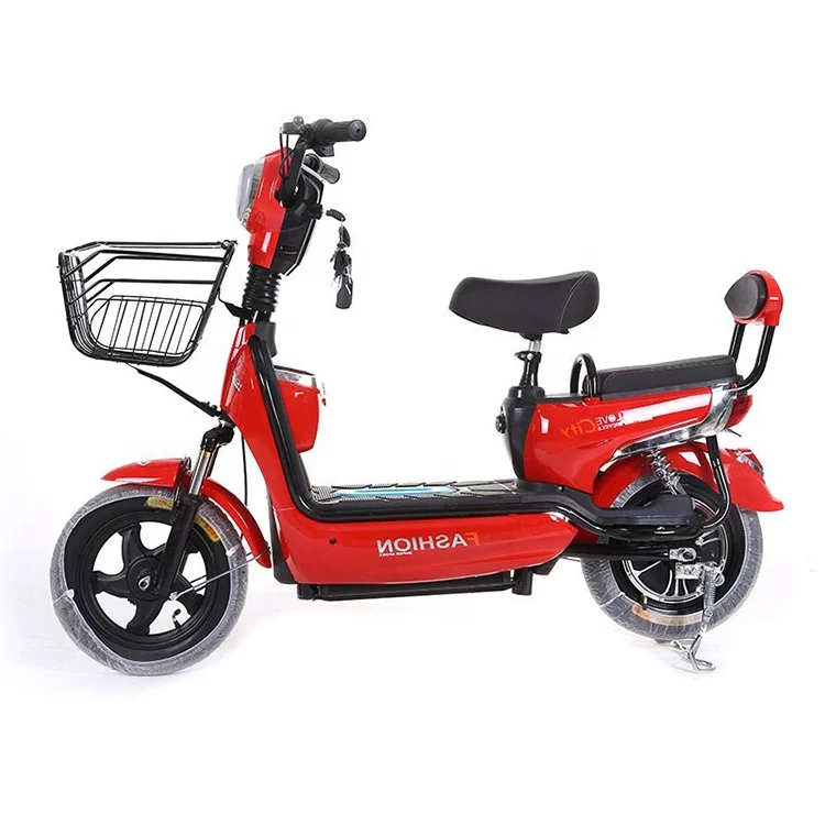 China factory electric scooter 2 seats 48V Electric City Bike EV bike E Cycle Electric Bicycle with charger