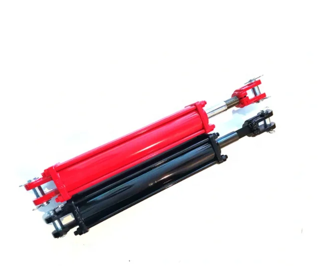 OEM High Pressure Hallite Seals Double Acting Tie Rod Hydraulic Cylinder Clevis Hydraulic Oil Cylinder for Truck