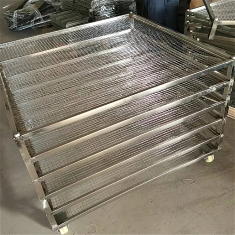 Сушильные тележки из нержавеющей стали для мяса и фруктов/проволочная сетка для сушки