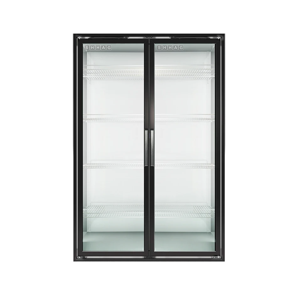 Supermarket Cold Storage Room Walk in Cooler Freezer Container freezer glass door