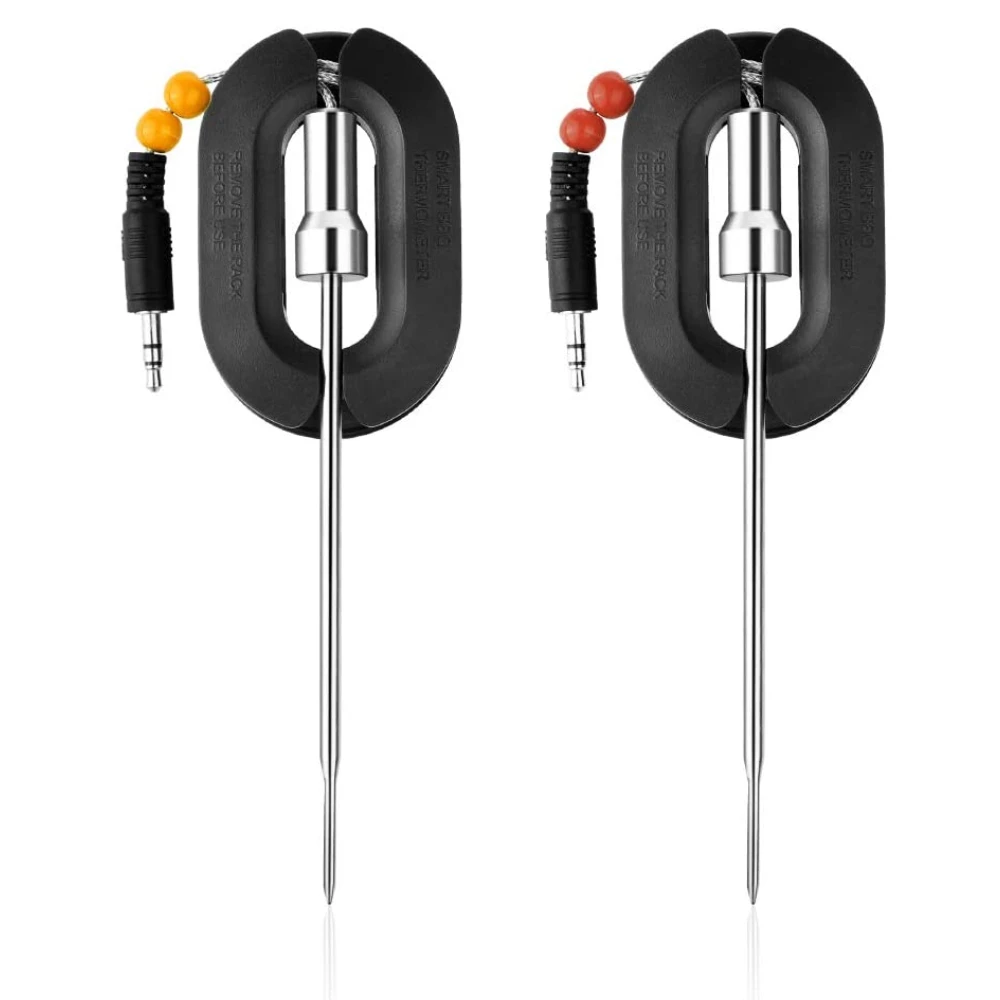 2PACK Food-grade Stainless Waterproof Meat Probe Only for Hypersynes Thermometer