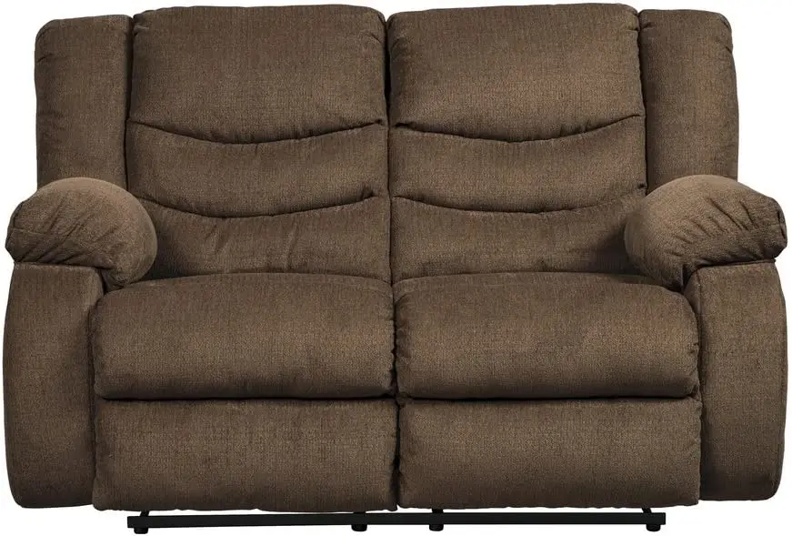 Comfortable Fabric Manual High Back Loveseat Motion Recliner Sofa Set With Massage For Living Room