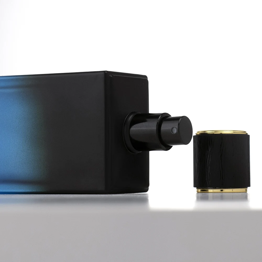 Empty Man Cologne Bottles And Packaging Wholesale Luxury 50ml 100ml Square Perfume Bottle