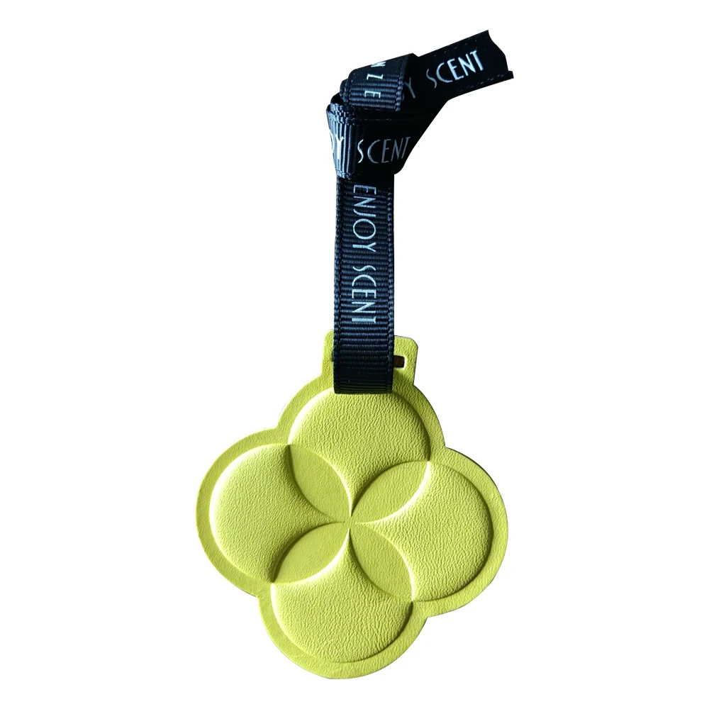 2023 newest natural leather air freshener customized scents for home/hotel/car decor