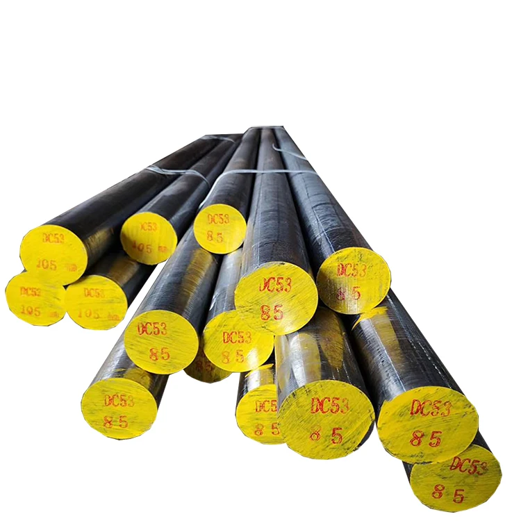 Cold Work Tool Steel DC53 D2 D6 SKD11 QT Annealed Steel Round Bars