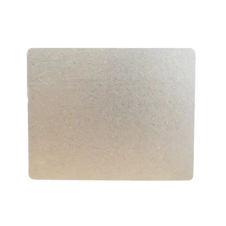 Custom 1000*600mm 0.4mm diameter High temperature White thin mica insulation material / mica sheet / mica board