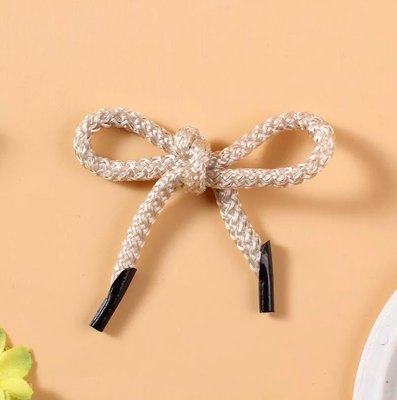 Packing custom pp pe cord rope polyester 2mm 30cm shoelace braid nylon flat rope price