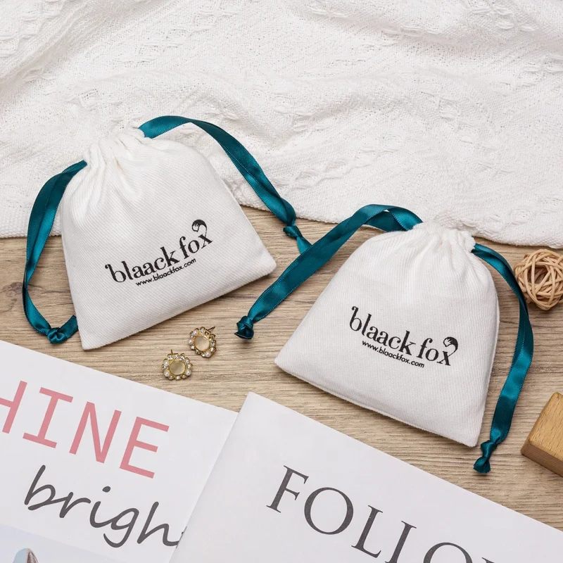 Хлопковый мешочек с логотипом