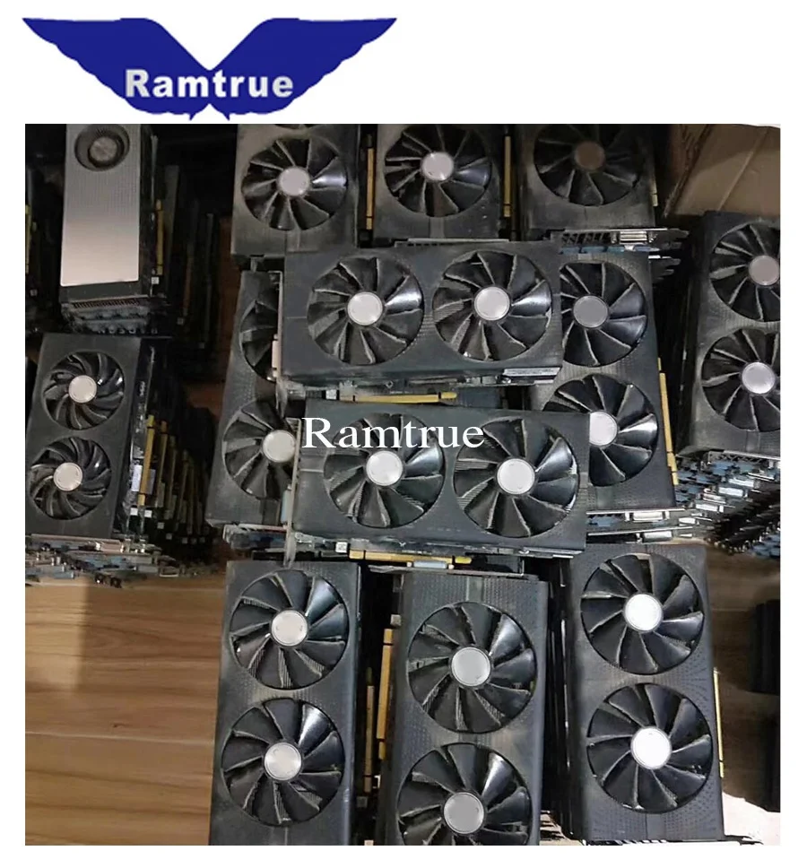 RX 580 Graphic Card 8g Pc 256Bit GDDR5 8000mhz PCI Express 3.0 X16  DP DVI For game Graphics Card Video